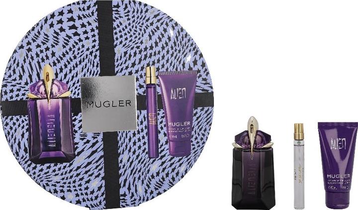 Immagine prodotto Thierry Mugler Alien Eau de Parfum - set da 60 ml. Eau de Parfum - 10 ml miniatura + 50 ml doccia (Eau de parfum, 120 ml)