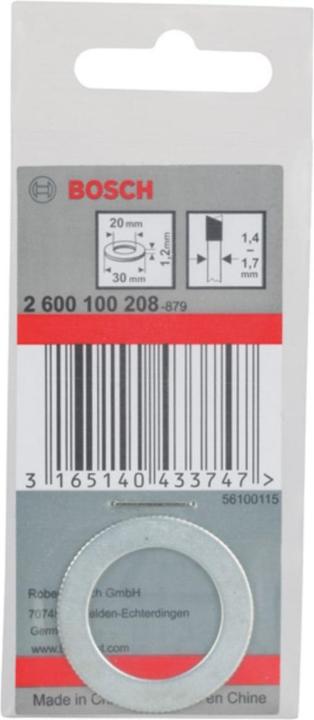 Produktbild Bosch Professional Zubehör Reduzierring für PRO Kreissägeblatt, 30 x 1,2 x 20 mm