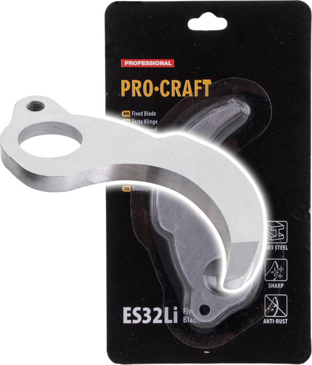 Procraft ES32Li Fixed Blade Ersatz Unterklinge für Akku Astschere ES32Li