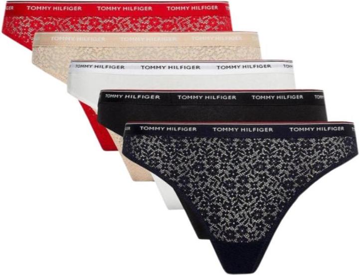 Actual product image Tommy Hilfiger Thong 5 Pack Gifting (S, 5-pack)