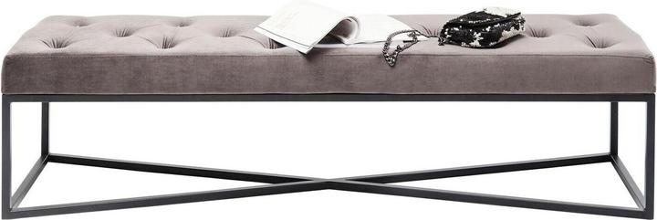 Image du produit Kare Design Banquette Crossover gris noir 150x40cm (150 cm)