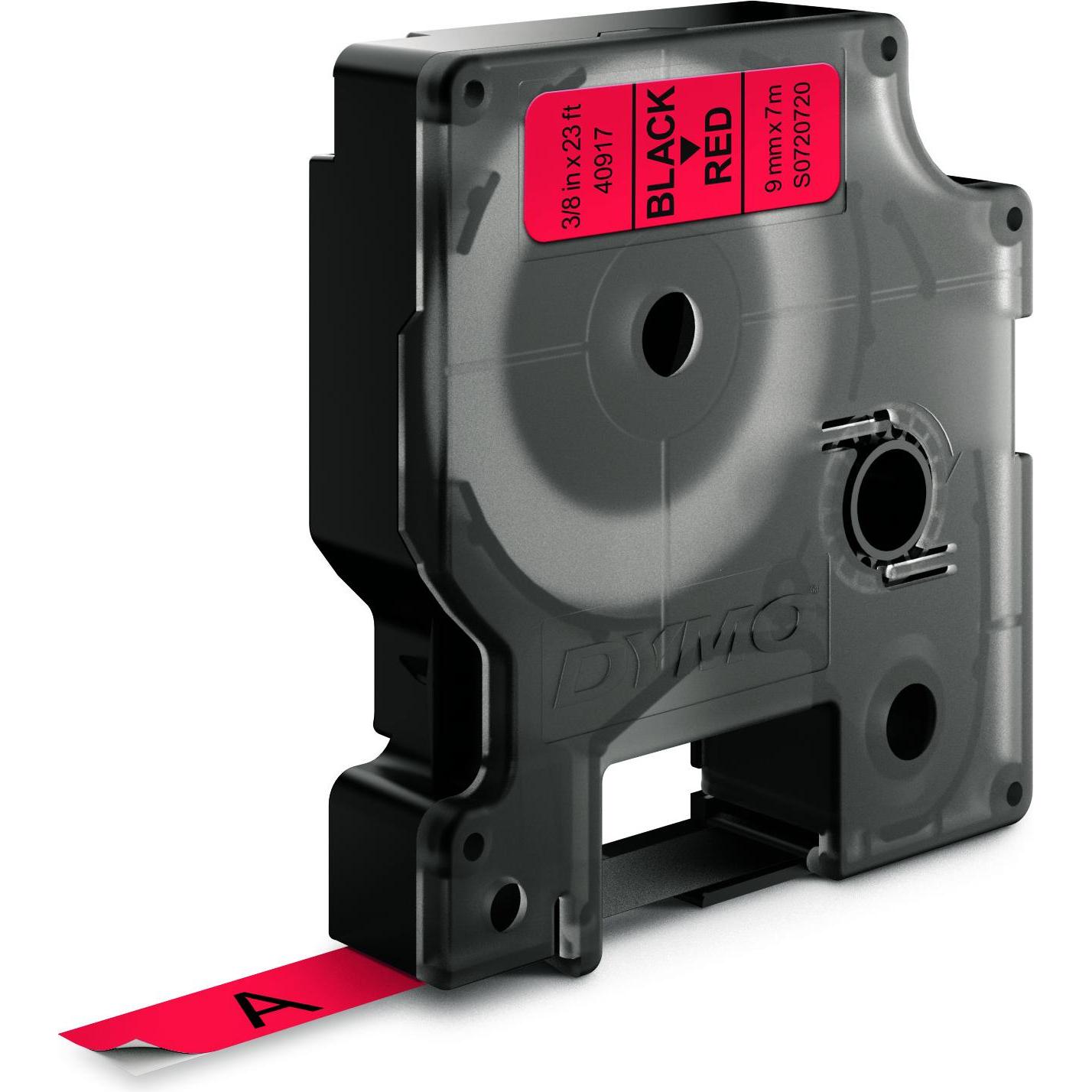 Dymo, Beschriftungsband, S0720720 Standardband (0.90 cm, Rot)