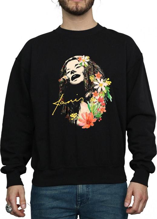 Produktbild Janis Joplin Floral Pattern Sweatshirt (S)