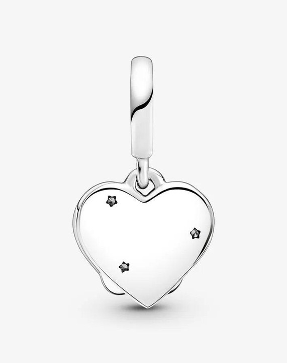 Image du produit Pandora Chats et coeurs sur cintre (Argent sterling 925, Avec pierre(s))