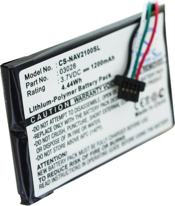 Actual product image Navigon Battery 2100 Max, 2110 Max, 2120, 2120 Max