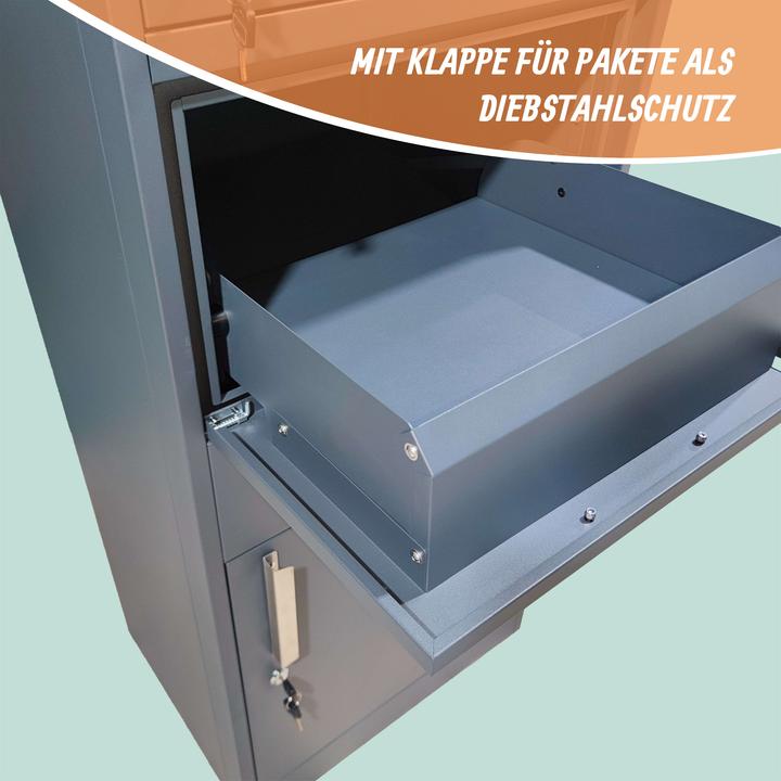 Actual product image Relaxdays mailbox