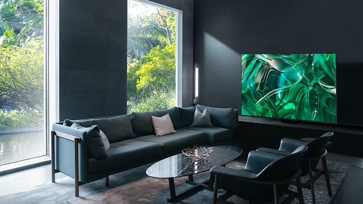 Produktbild Samsung SAMS GQ-65S90C OLED TCS SMA UHD 163 GQ65S90CATXZG (65", S90C, OLED, 4K)