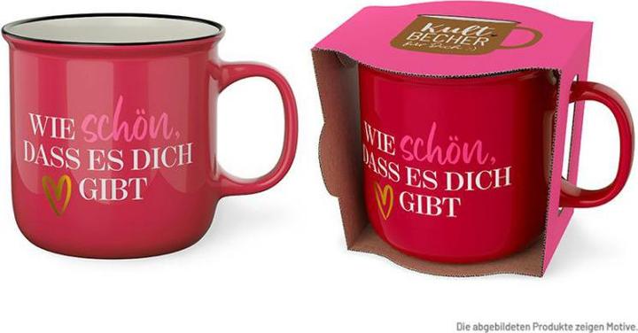 Lavida Kaffeebecher Auf uns Mädels Herz (250 ml, 1x)