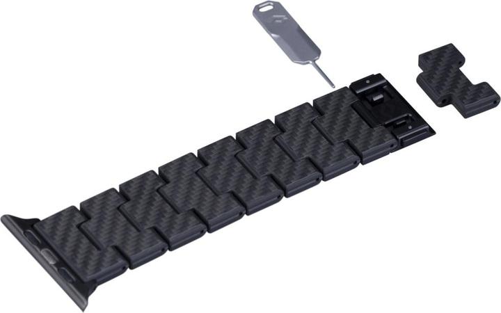 Produktbild Pitaka Carbon Fiber Link Band Retro 42/44/45/49mm (Kohlefaser)