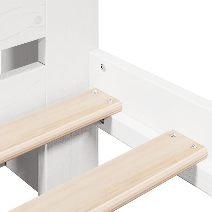 Image du produit vidaXL Bett mit Regal (135 x 190 cm)
