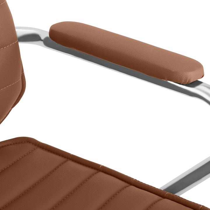 Immagine prodotto CLP Sedia da ufficio Rako, marrone chiaro