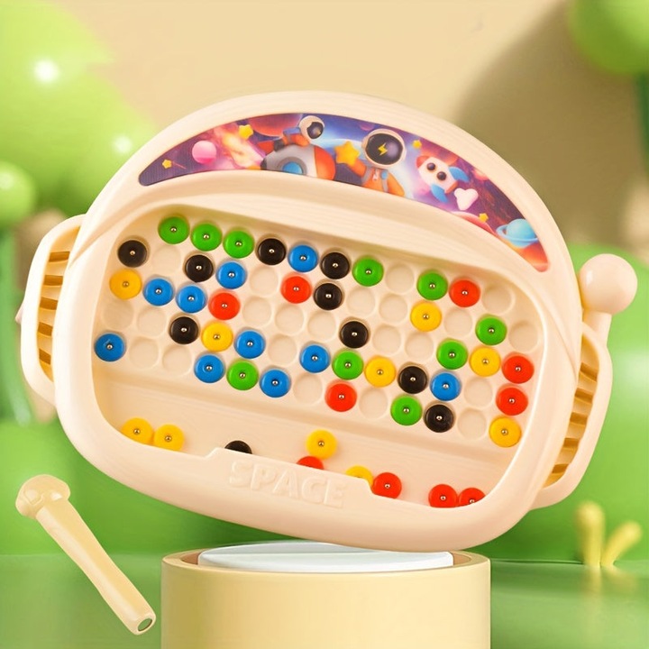 Immagine prodotto Activity Board Lavagna da disegno, lavagna da scarabocchio, perline magnetiche con penna, giocattoli educativi