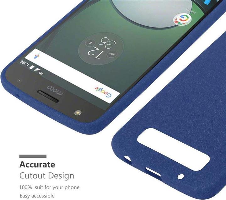 Actual product image Cadorabo TPU Frosted Cover (Motorola Moto Z Play)