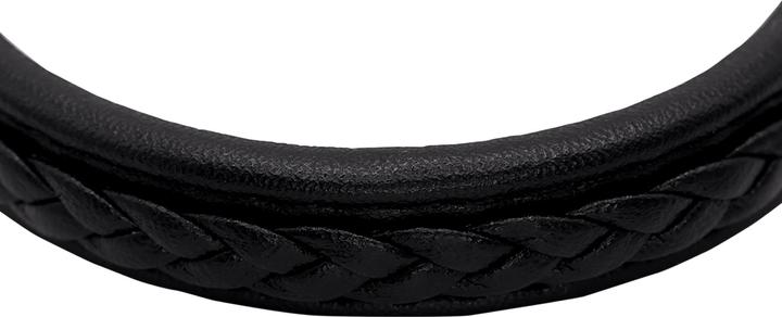 Immagine prodotto Heideman Bracciale in pelle Jannis (19 cm, 100% pelle, 100% acciaio inossidabile)