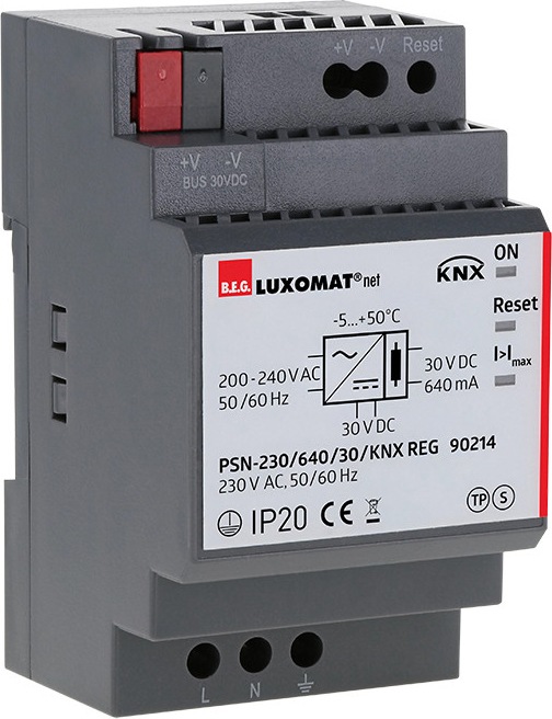 Produktbild BEG PSN-230/640/30/KNX REG Netzteil