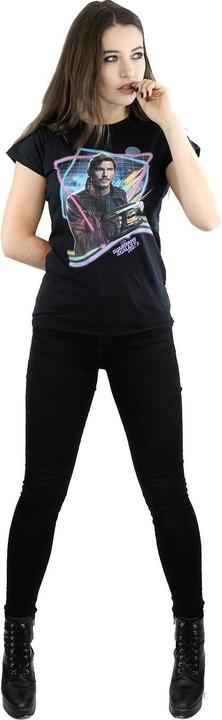 Produktbild Guardians Of The Galaxy Neon Star Lord TShirt (L)