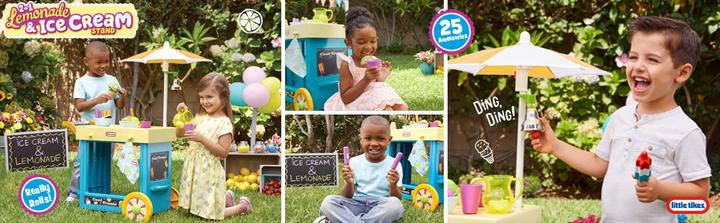 Immagine prodotto MGA Little Tikes - Chiosco per limonata e gelato 2 in 1 (656130)