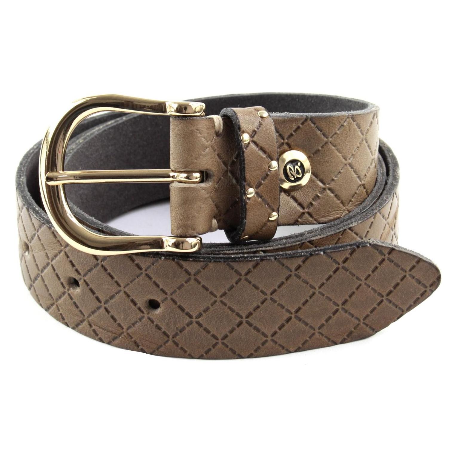 B.Belt, Damen, Gürtel, Liana Gold Belt, Braun