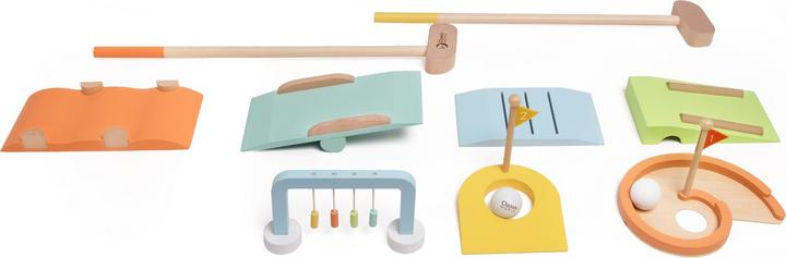 Classic World Set da golf in legno, 11 pezzi.