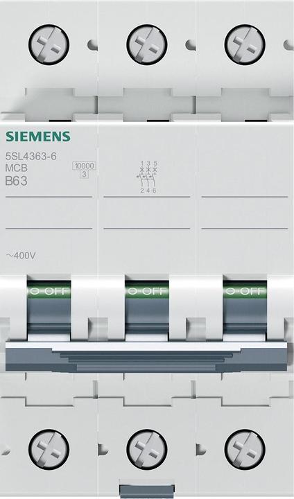 Actual product image Siemens LSSwitch 400V 0kA B 63A