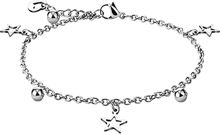 Immagine prodotto Star Piercing Collana d'argento con stelle e baubles (Acciaio chirurgico 316L)