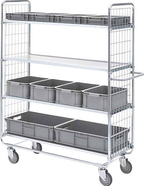 Actual product image HelgeNyberg SERIES 100 shelf truck (200 kg)