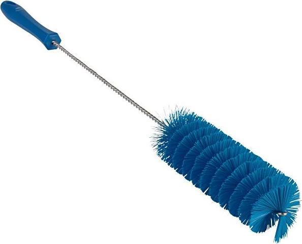 Vikan Spazzola per bottiglie PET blu, Ø 50mm L. 490mm per bottiglie, nastri trasportatori, tubi (1 pz.)