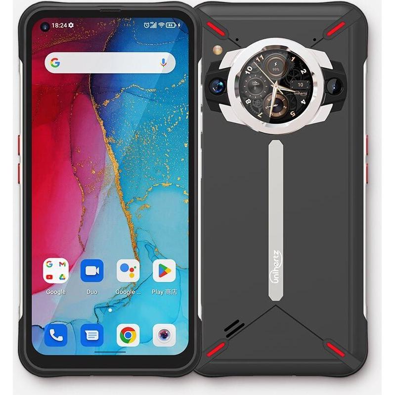 Thumbnail - Unihertz TickTock S -puhelin, 256/8 Gt, musta (256 GB, Schwarz, 64 Mpx), Smartphone, Schwarz