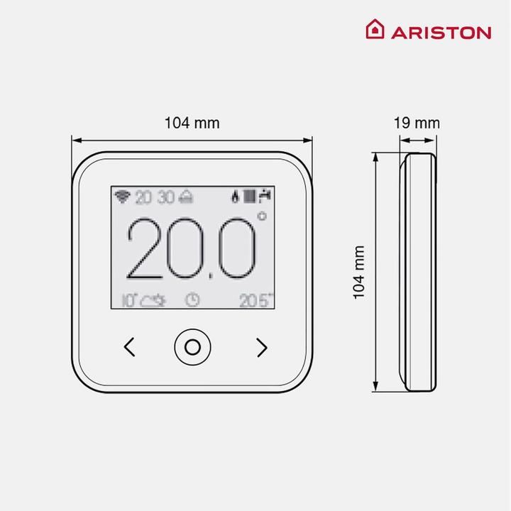 Immagine prodotto Ariston Termostato, regolatore, controller Cube S Ne (3319126)