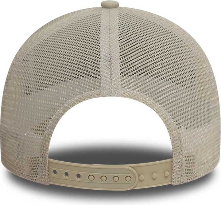 Actual product image New Era A-Frame Mesh Trucker Cap - California Patch Beige (One size)