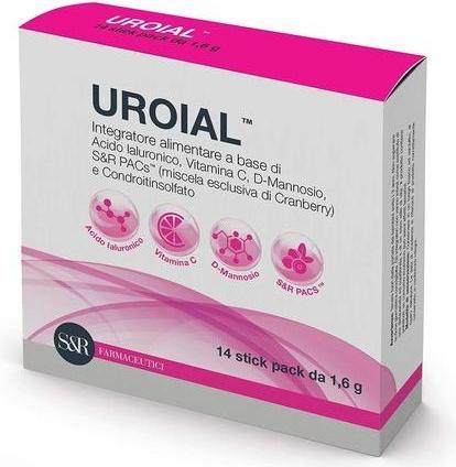 Produktbild S&R Farmaceutici Uroial Nahrungsergänzungsmittel 14 Sachets (Intimgel)