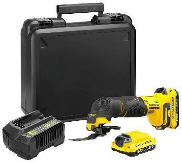 Image du produit Stanley FatMax 18V Battery Multifunction Tool SFMCE500D2K (2.0 Ah, Grinder, Saw & Universal Fair)