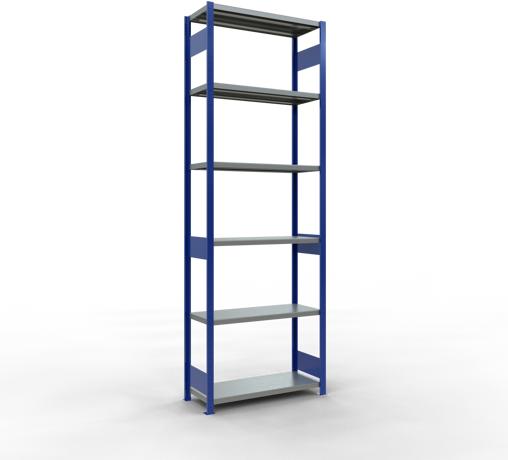 Actual product image Schulte Lagertechnik MULTIplus250 basic racking system with length ledgers