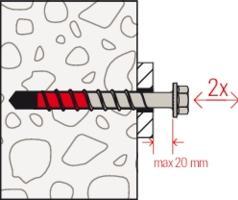 Actual product image Fischer 558246 (50 Screws per piece)