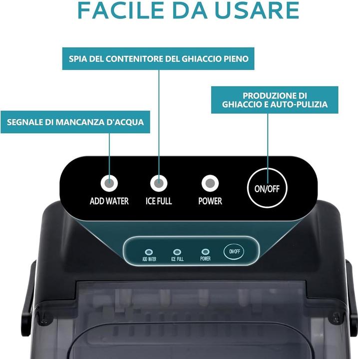 Actual product image Euhomy Eiswürfelmaschine