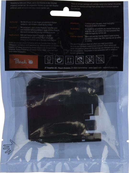 Produktbild Peach Tinte Brother LC-125/7 XL BK, C, M, Y (M)