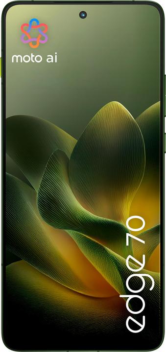 Produktbild Motorola Edge 70 (512 GB, Pantone Bronze Green, 6.67", SIM + eSIM, 5G)