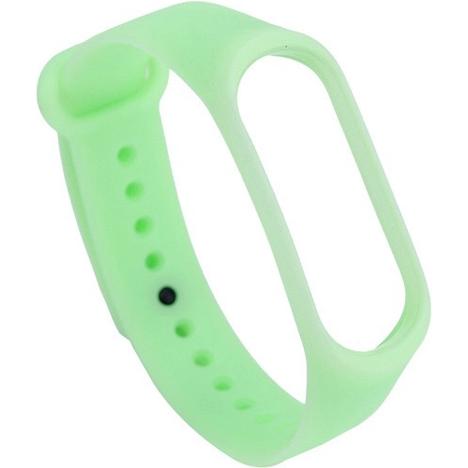 Strap-it Silikonarmband (Silikon, Mi Band 6), Uhrenarmband, Grün