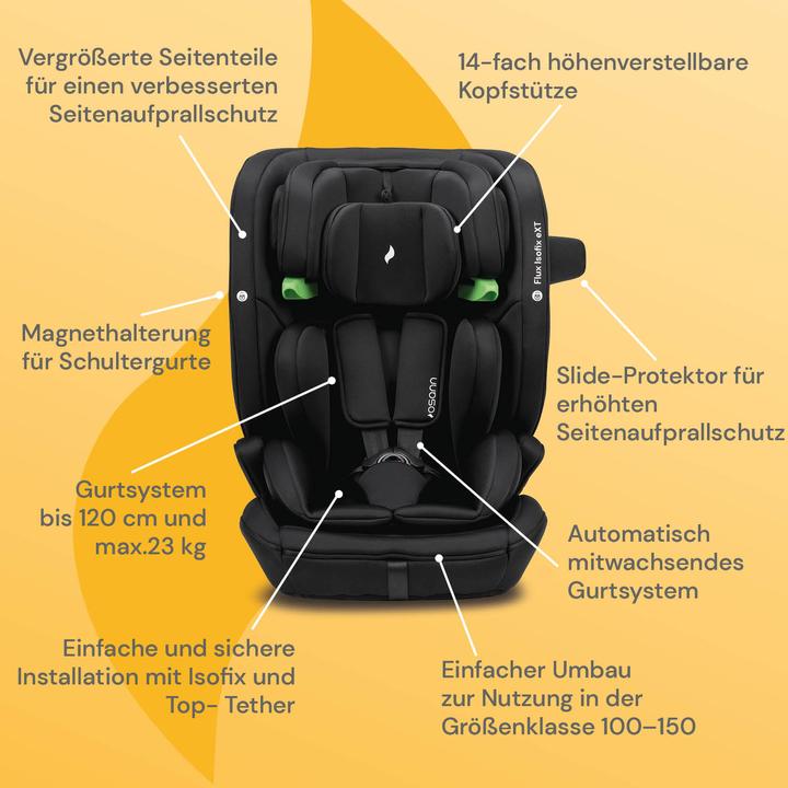 Productafbeelding Osann Flux Isofix ExT (Kinderzitje, ECE R129/i-Size standaard)