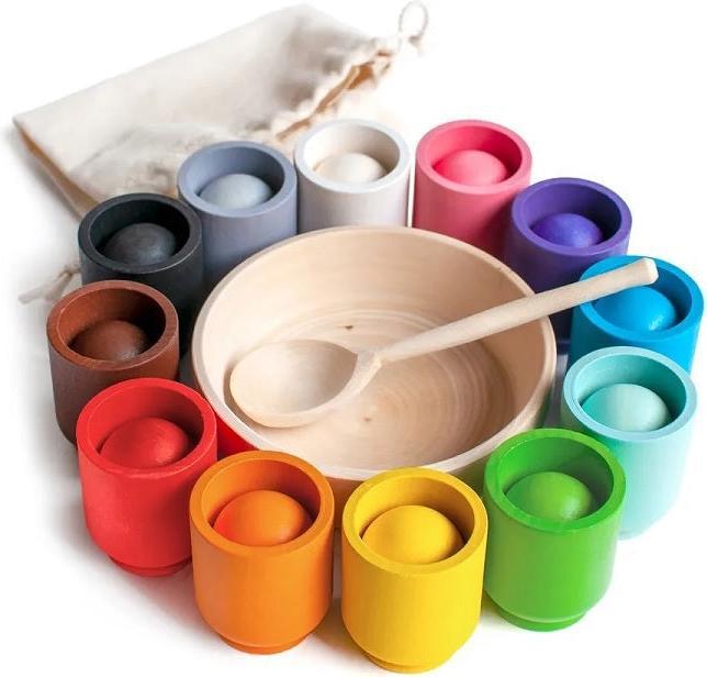 Actual product image Activity Board Waldorf wooden toys handmade