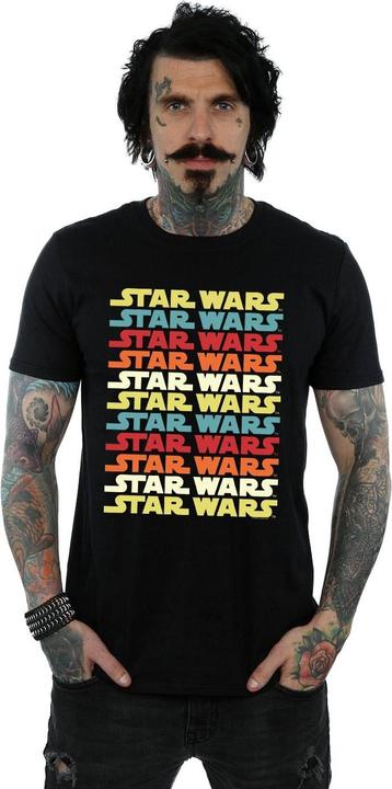 Produktbild Star Wars Retro Repeat Logo TShirt (M)