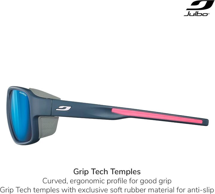 Immagine prodotto Julbo Monterosa 2 Spectron 3 Occhiali polarizzati Glacier (blu scuro opaco-rosa-bianco, Blu)