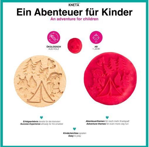 Immagine prodotto Knetä Stampo Cämping