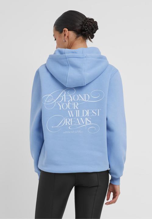 Produktbild Miss Tee Dreamy Wording Ladies Fluffy Hoody - 174135 (S)