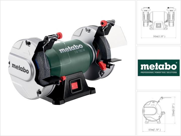 Produktbild Metabo DS 150 M (Doppelschleifer, 260 W)