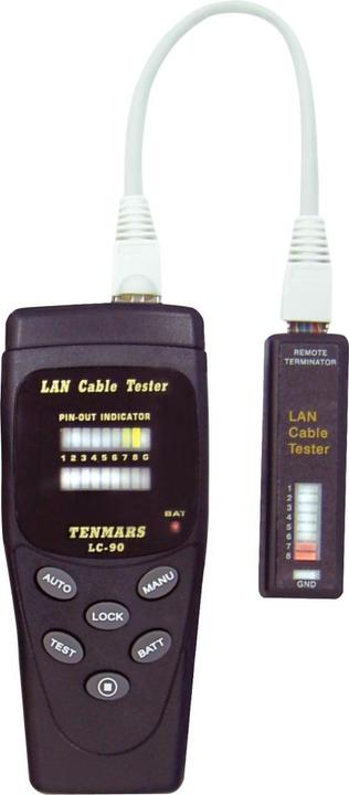 Actual product image Elbro LAN cable tester TM-90