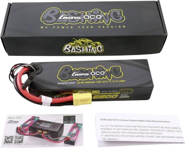 Produktbild Gens Ace Modellbau Senderakku (11.10 V, 6800 mAh)