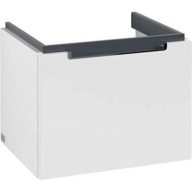 Villeroy & Boch, Armadietto lavabo, V&B mobiletto SUBWAY 2.0 per lavabi 537x420x423mm bianco opaco (53.70 x 42.30 x 42 cm)