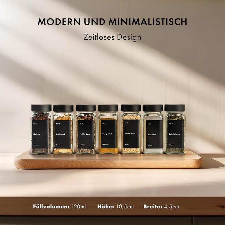 Immagine prodotto Edelhaus Barattoli di spezie (0.12 l)