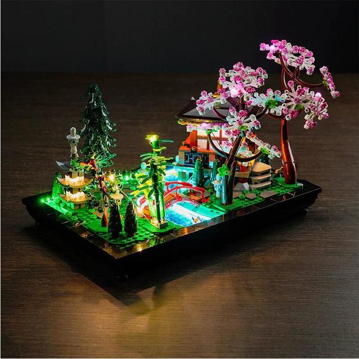 Image du produit BrickBling Set de lumière LED pour LEGO Jardin du Silence (10315) incl. télécommande